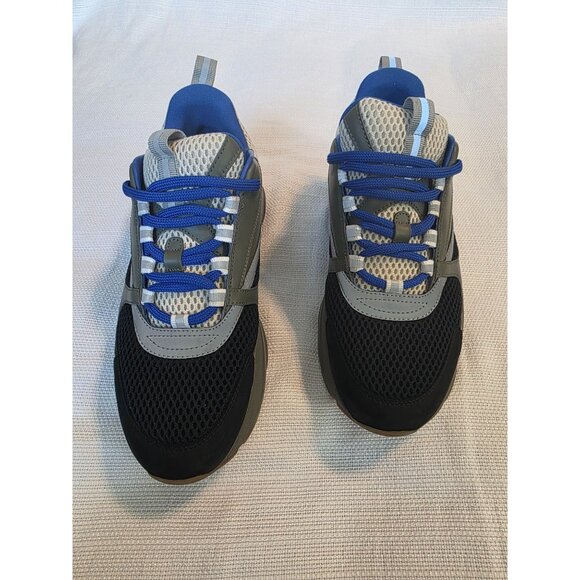 Dior B22 Men’s Sneakers Size 41 (US 8) Grey Black Blue Mesh Leather Pre-Owned - Picture 10 of 16